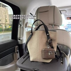 2025 新しいニッチデザインショルダーバッグハンドバッグレトロ大容量ハイエンドバケットトートバッグ通勤