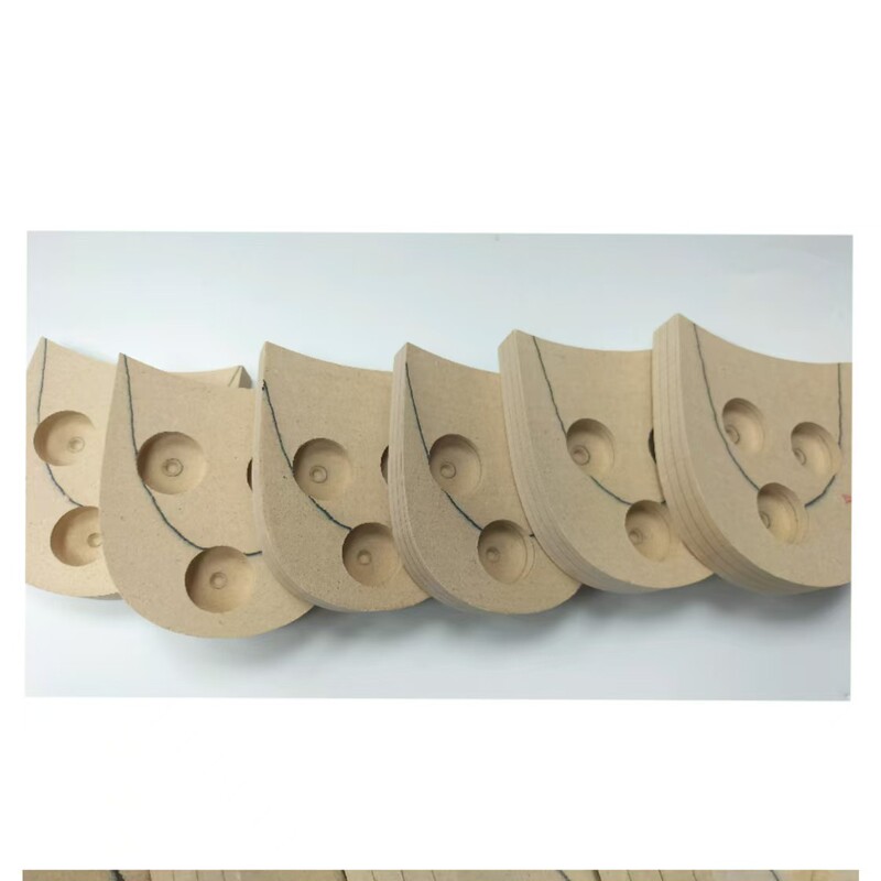 Making Wooden Wooden Heel Handmade Polished Men's Combined Bottom Wooden Heel Women's Light Shoe Heel Eco-Friendly Wooden Solid Wood Wooden Heel