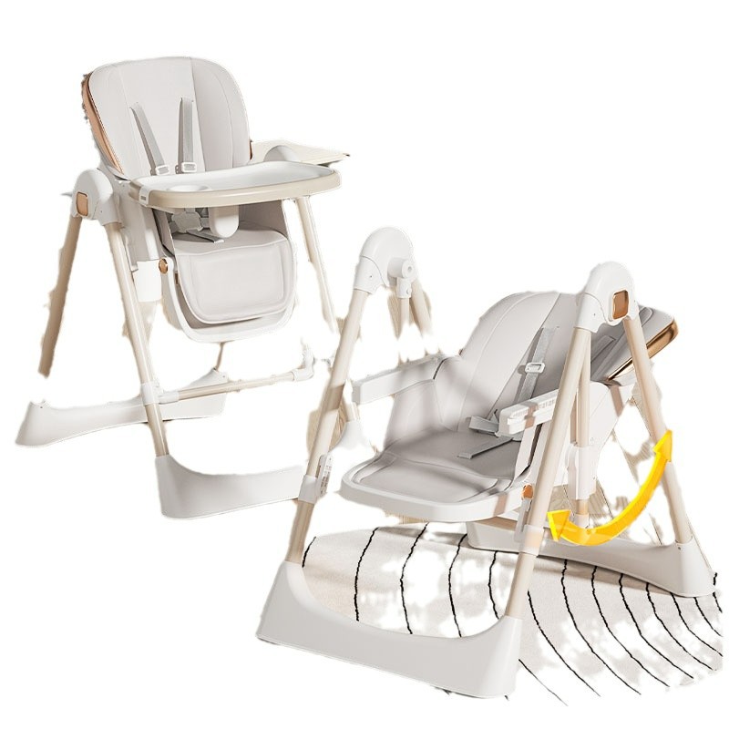 Sillón de comedor para bebés swing silla de comedor plegable mesa de comedor para bebés pequeños cuna 2 - en - 1 asiento de escuela