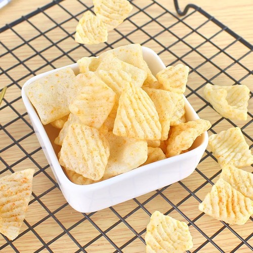 Malaysia imported snack Miao Miao Spicy BBQ Tomato Flavor Crispy Shrimp Flavor Sticks, Crispy Bar, Leisure Puff Snack