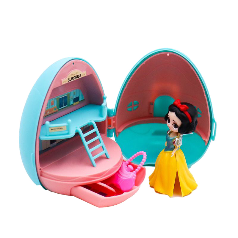 공인 서프라이즈 해체 추측 LE QI 재미있는 계란 블라인드 박스 공주 원피스 업 소녀 손으로 만든 GASHAPON 장난감 선물 도매