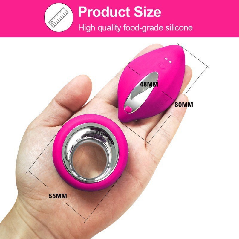 Vibratore indossabile con telecomando wireless, massaggio vibrante, giocattolo sessuale per adulti, masturbatore femminile_voghion.com