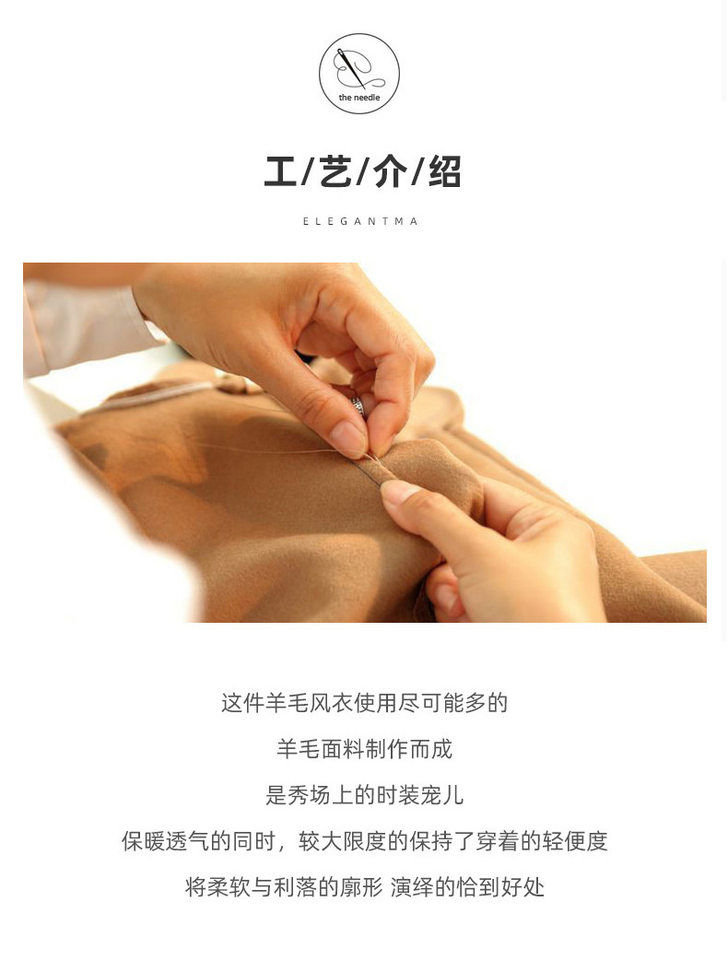 Áo vest nam dáng ôm cổ vest một hàng hai nút chất liệu len lông cừu — Màu xám, Màu đen, Vàng nghệ, Xanh Lam Xám chi tiết 3