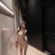 What Du Zong's family can't quit is feeling! Elegant Gentle Lace Love Dream Dress Women's Waist Dress