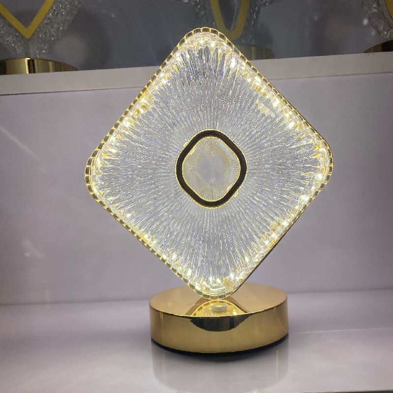 新中国式現代シンプルな電気スタンドins風軽贅沢装飾プレゼントLED充電学習電気スタンドの目の雰囲気ランプ|undefined