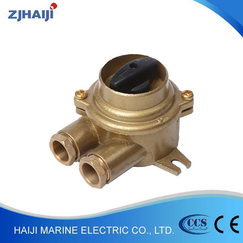 供应各类船用开关 16A船用铜质开关HH201 （1133/D)