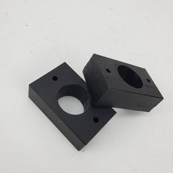 Industrial rubber machine foot pad shock-absorbing buffer block shock-proof bridge thickened motor silicone shock-absorbing ball processing customization