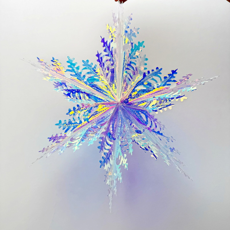 J-S0316 (16 "Neon película de nieve helada de hoja)