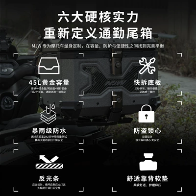 Travel Toolbox Electric Vehicle – Motorcycle trunk