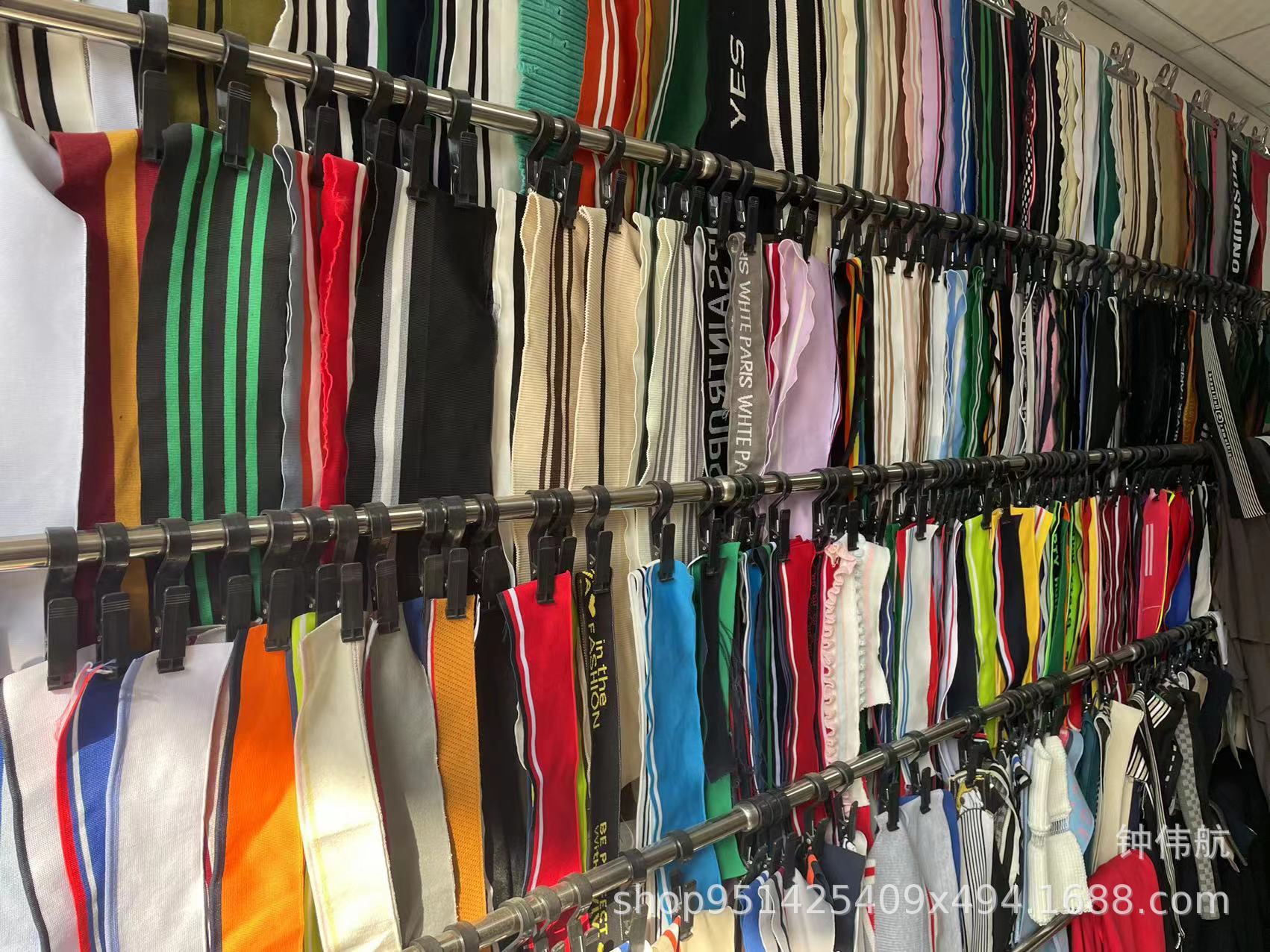 校服童装螺纹布运动休闲夹克领袖口裤腰脚下摆收口1*1针织罗纹布