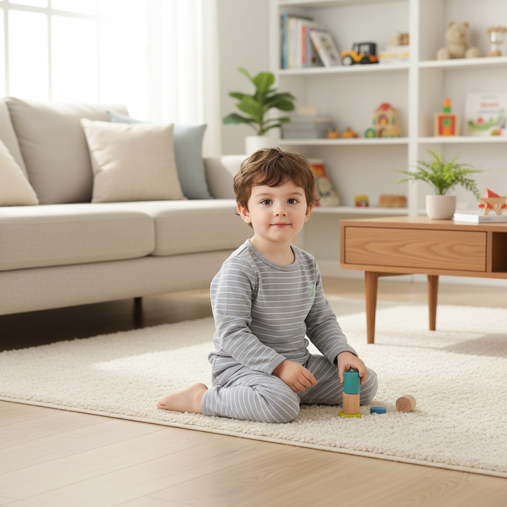 Otoño y invierno nuevo conjunto de ropa interior para niños 2025 de terciopelo caliente bebé chaqueta de otoño pantalones de otoño ropa infantil para niñas