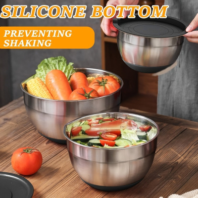 ⑨U 901 26pcs Stains Steel Mixing Bowl set with Cross