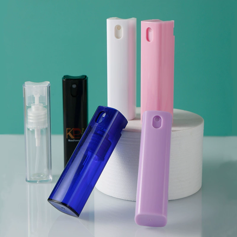 10ml квадратная трубка спрей бутылка для путешествий мини-портативный парфюмерный спирт репеллент от комаров пластиковая квадратная бутылка для розлива