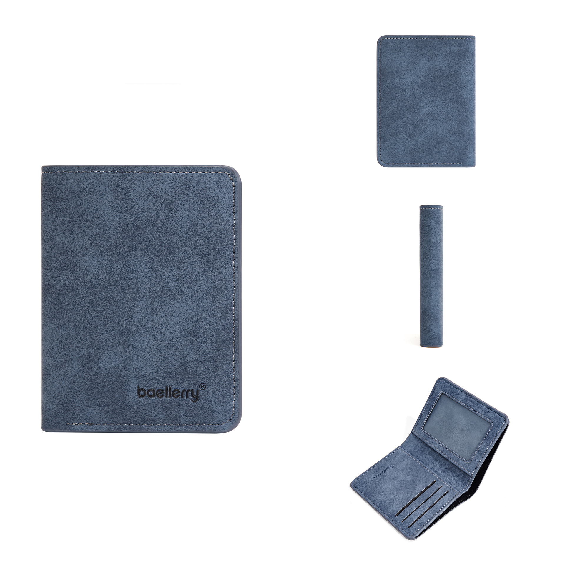 Nueva cartera hombres corta alta sensación bolso tarjeta