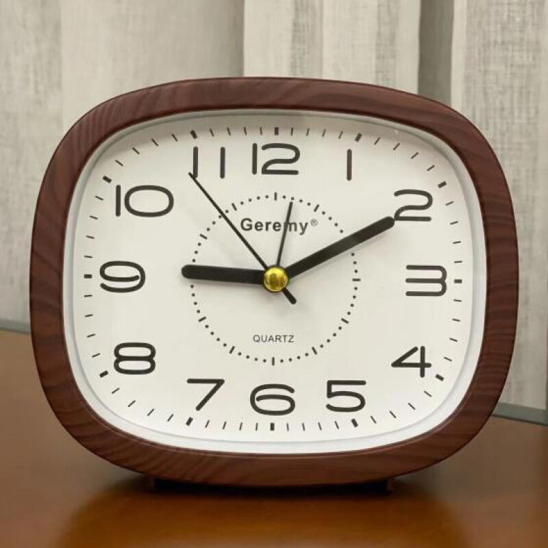 Alarm Clock with Large Numbers, Simple Clock for Dormitory, Elderly, Children, Desktop, Bedside Table Clock, Desk Clock, Student and Elderly Special Use
