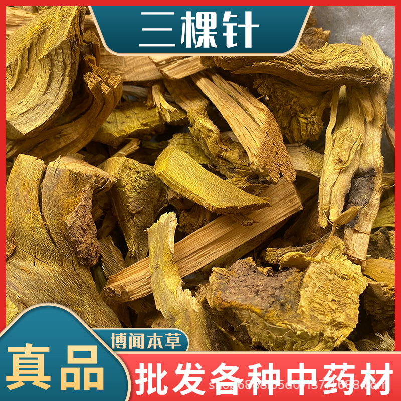 中药材三颗针铜针刺三棵针钢针刺刺黄芩刺黄连土黄连 大货