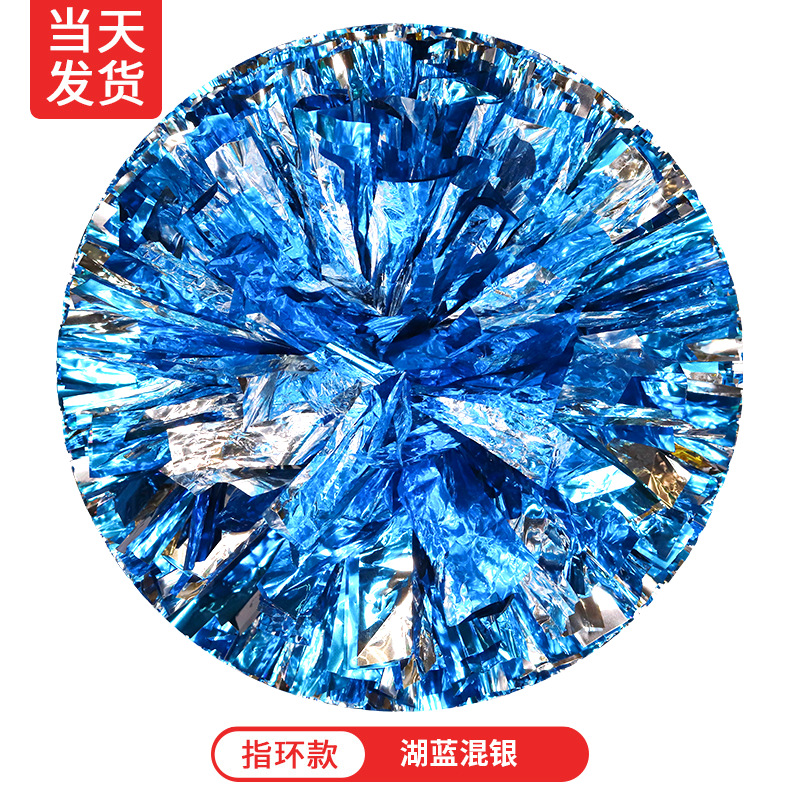 Porristas Bola de flores porristas mano flor mano sacudida flor danza rendimiento mano flor porristas flor bola de color rendimiento