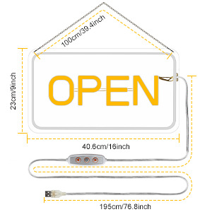 12V COB 노란색과 흰색 빛