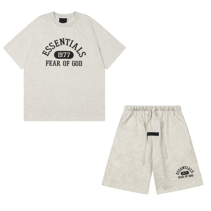 Nueva Sudadera con Capucha FEAR OF GOD ESSENTIALS con Letras Estampadas, Unisex, Casual, Holgada, con Forro Polar, Moderna
