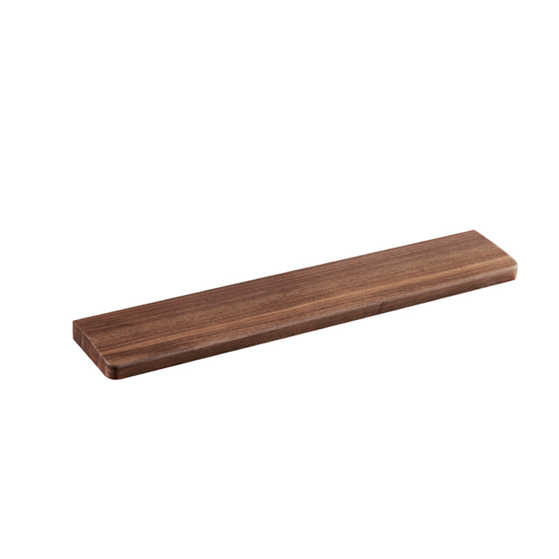Keyboard Wrist Rest Solid Walnut Wood For 87 Key Keyboards_voghion.com