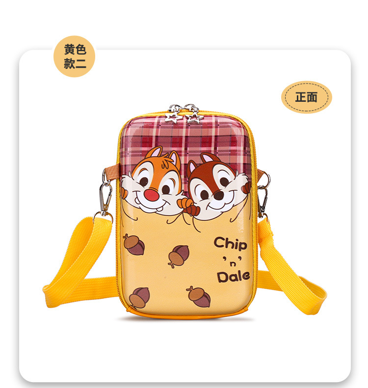 Children's mobile phone bags, cartoon Mickey Ni single-shoulder bags, cute and trendy bags for boys and girls, 2021 new style crossbody bags wholesale undefined