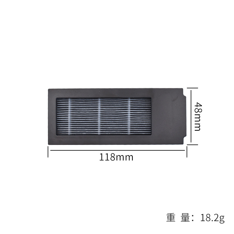 Accesorios Ecovacs X2/X2 Pro: cepillo principal, cepillo lateral, filtro, mopa, bolsa para el polvo