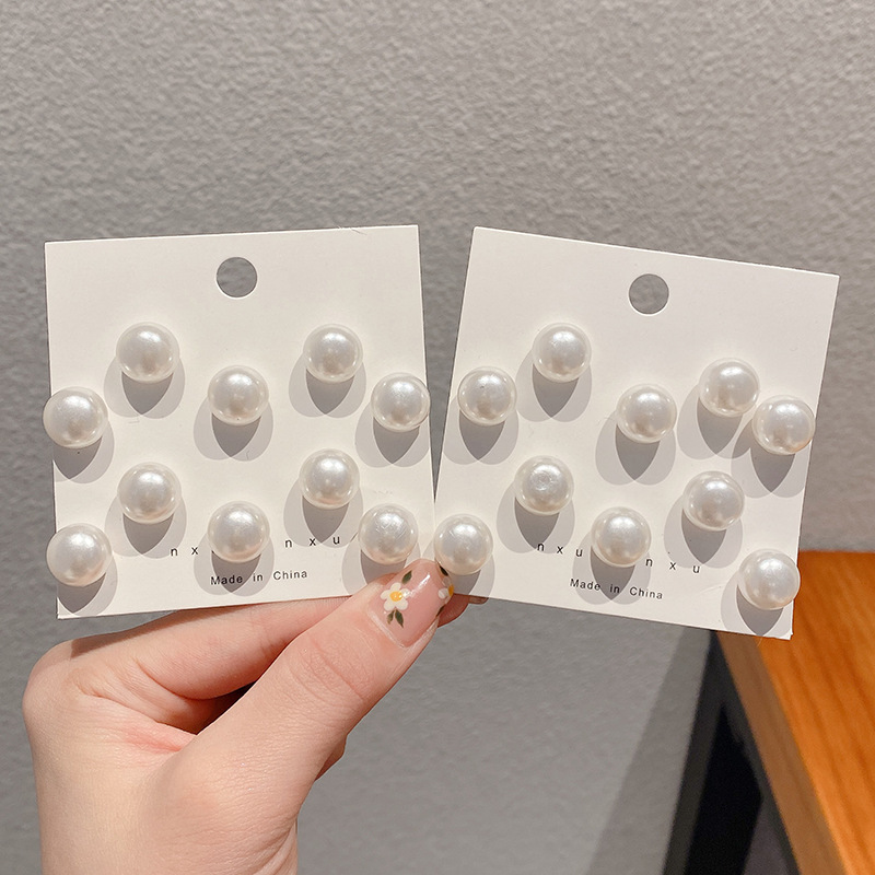 Botón sin costura, botón secreto, camisa de mujer, cardigan, ropa desmontable, botón invisible, botón de perla universal