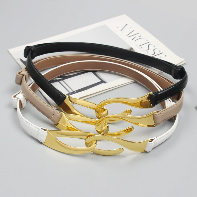 Retro leather belt, decorations, dress, jacket, universal set, genuine leather