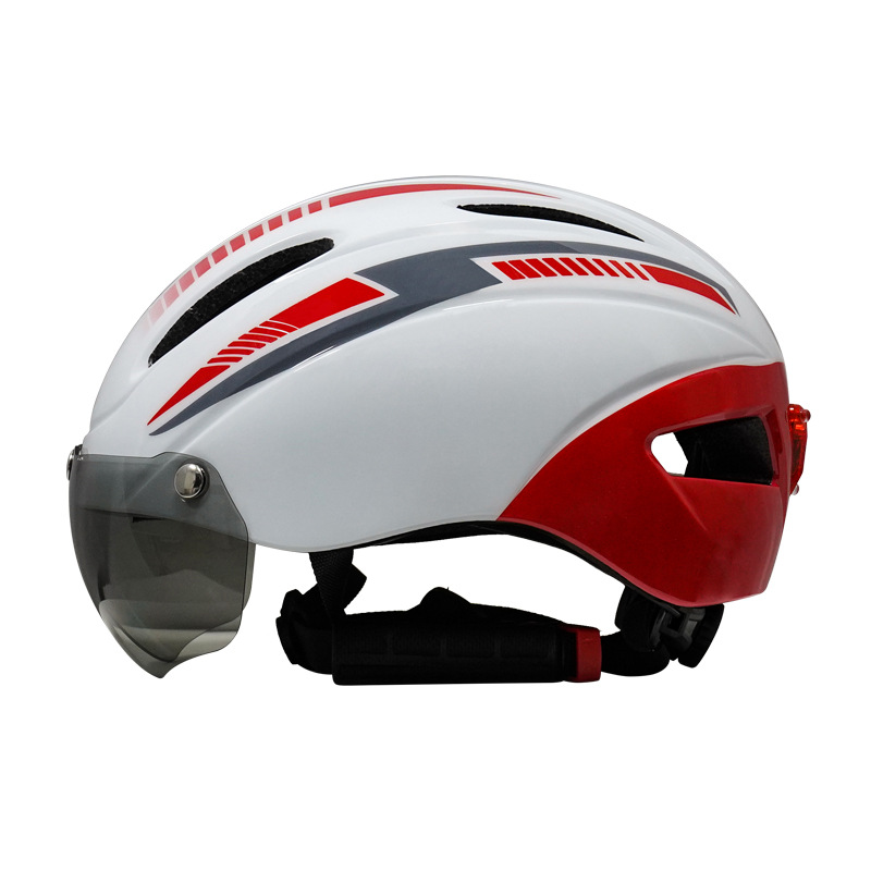 Bicycle Helmet Riding helmet motion Helmet Bicycle Helmet Goggles Riding Helmet Taillight