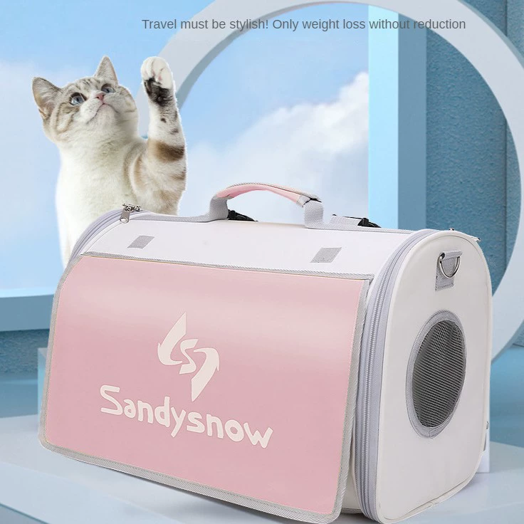 Новая сумка для кошек сумка для домашних животных Модная сумка для собак большой емкости маленькая сумка для тедди летом дышащая сумка для домашних животных