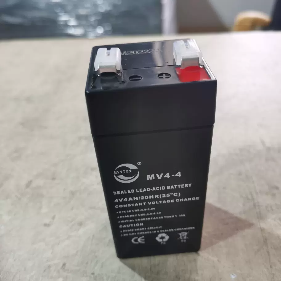 电子称专用电池 小电池 铅酸蓄电池 4V4AH电池