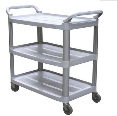 大号AF08161移动餐车 AF08162小号多用途三层手推车AF08162A带桶