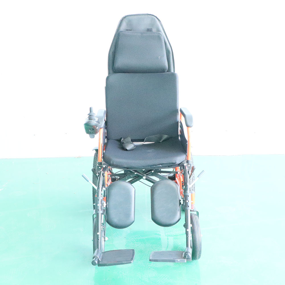 Reclining Electric Wheelchair, Intelligent Fully Automatic Folding Electric Wheelchair for the Elderly and Disabled, Mobility Scooter for the Elderly
