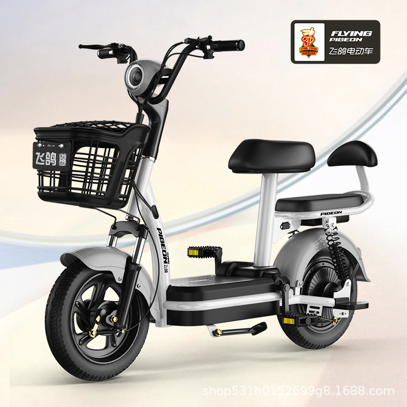Flying Pigeon nueva bicicleta eléctrica estándar nacional, vehículo eléctrico simple puede ser certificado como regalo de actividad, vehículo eléctrico sin envío