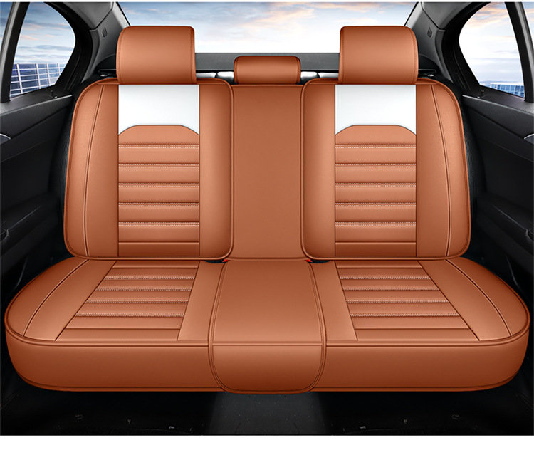 Factory Direct Supply Wholesale Car Seat Cushion Full Leather Seat Cover Full Surround Universal for All Seasons Car Seat Cover Car Cushion