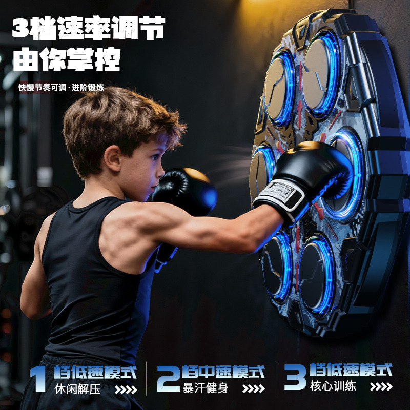 Boxing music wall target for adults and children home boxing trainer…