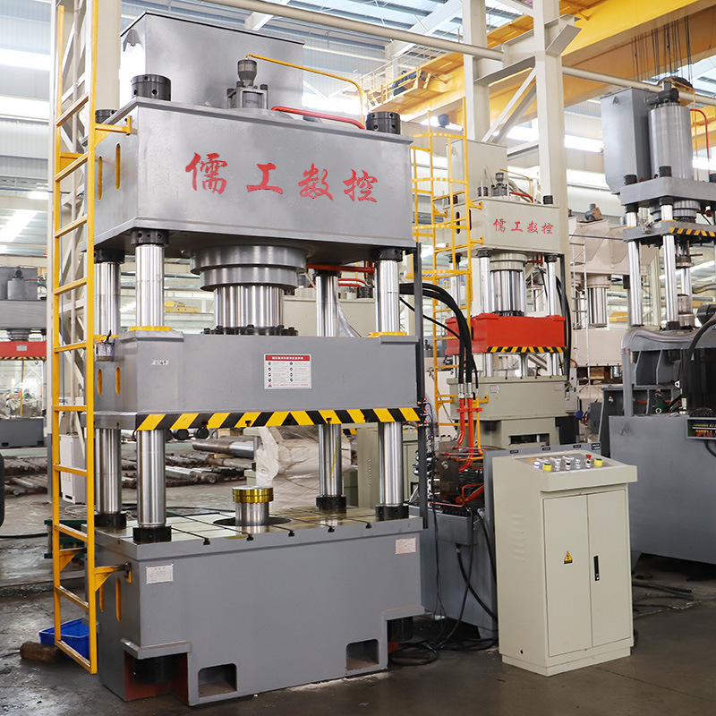 400T不锈钢水箱板成型四柱液压机 现货400吨水箱拉伸机油压机