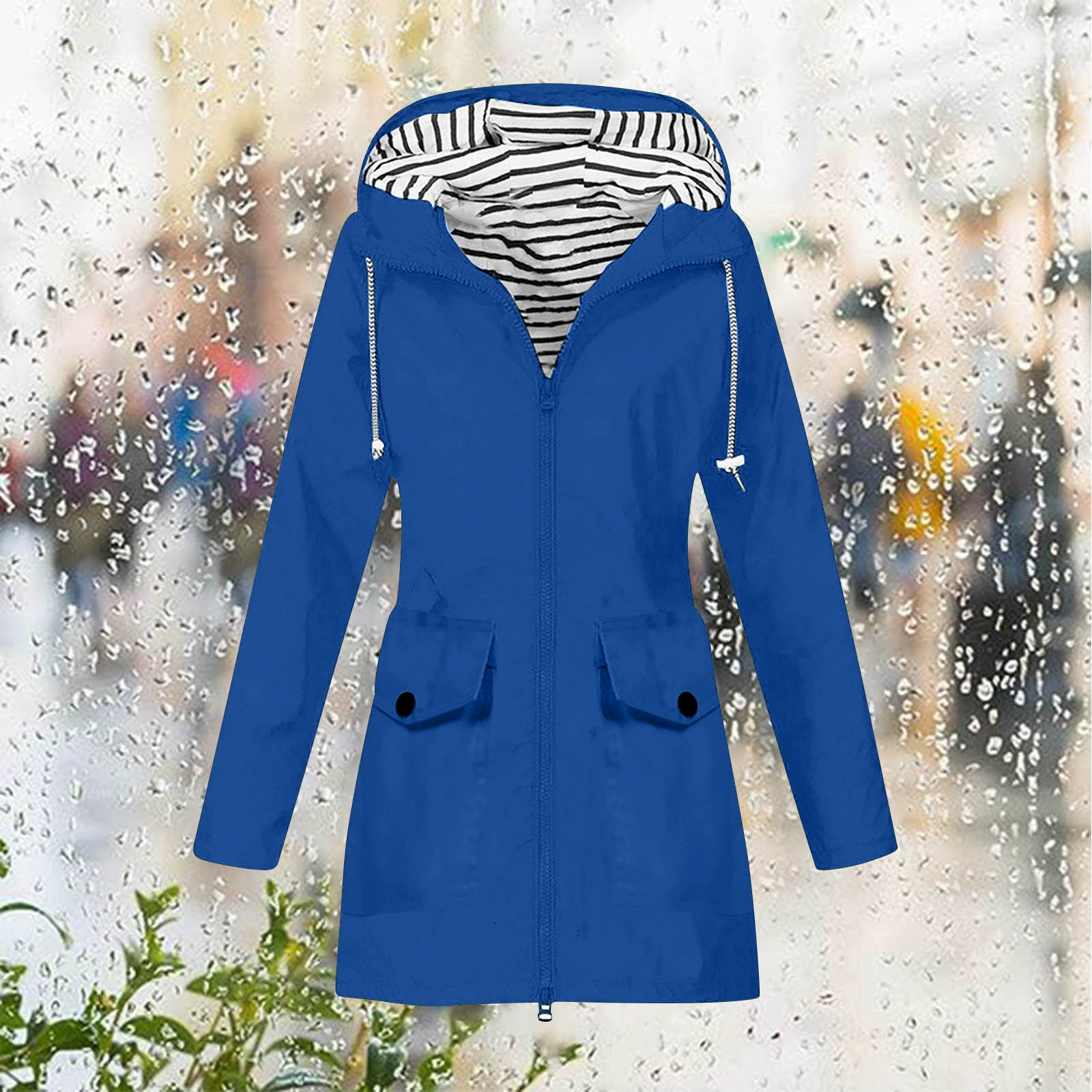 (Cross-border trading), demi-season jacket, travel waterproof trench coat outside climbing, Amazon