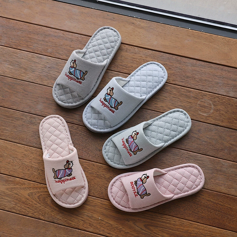 Трансграничная ткань из чистого хлопка, утолщенная трехслойная тканевая основа для мужчин и женщин, пары, весна и осень, бесшумный, антишумный, домашний, напольный