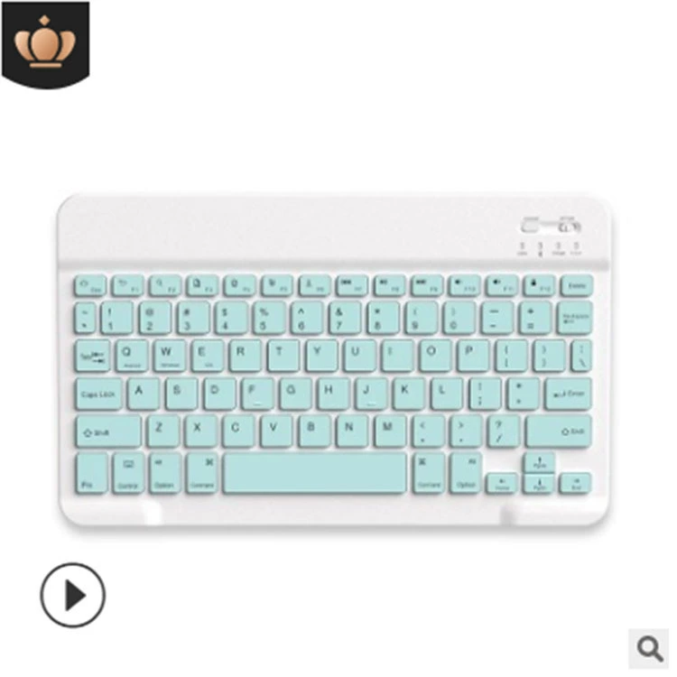Apple, совместимая клавиатура для планшета, тонкий мобильный телефон, мышь, комплект, Bluetooth, Android