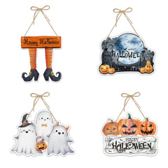 Amazonの新しいハロウィーンをテーマにしたパーティークリエイティブゴーストキャッスルペーパードアハンギングパーティーシーンレイアウト装飾