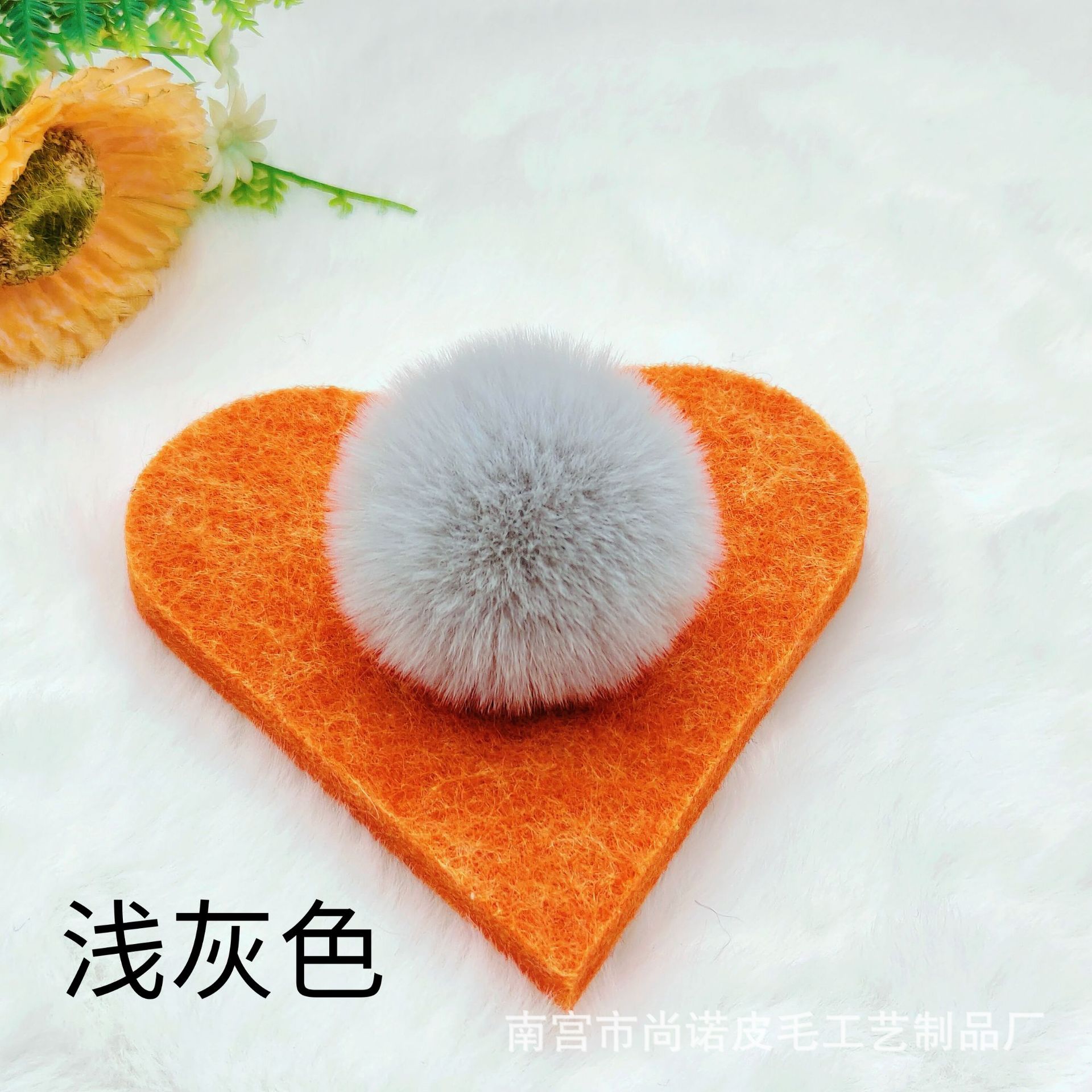 Imitación de conejo Rex Bola de piel corta Bola de piel falsa Rex bolsa de piel de conejo accesorios de juguete Bola de piel artificial