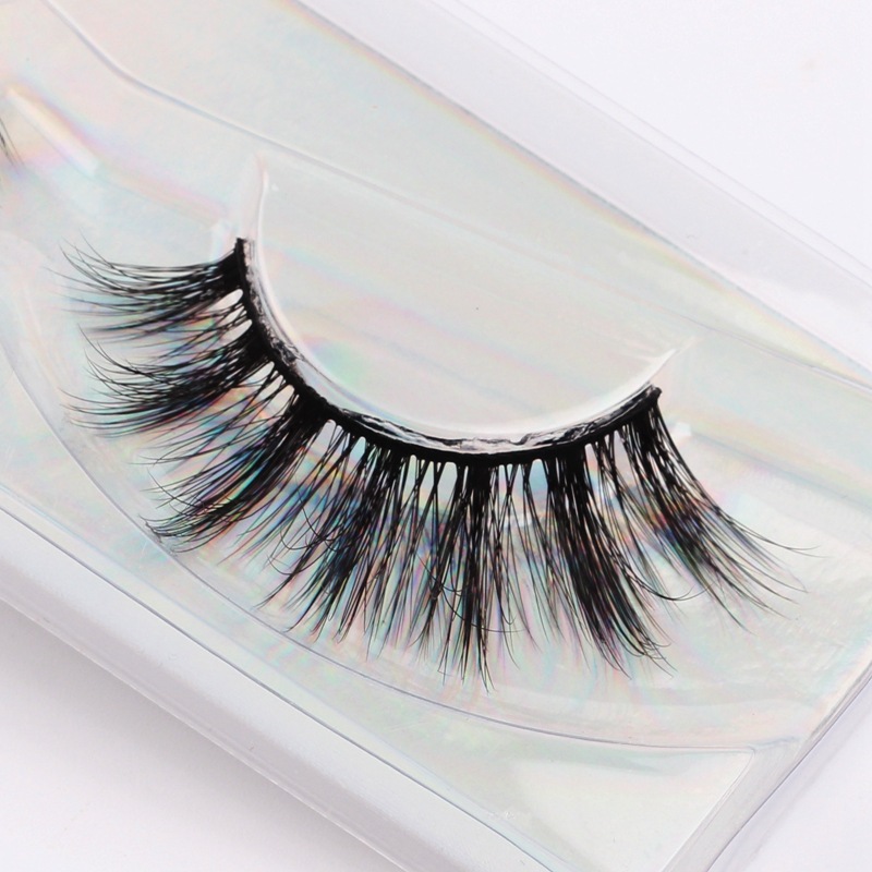 11g Weight False Eyelashes Makeup Tools Types 1 Pair Quantity Imitation Mink Material Eye Pattern Eye Imitation Mink False Eyelashes 1 Pair 1