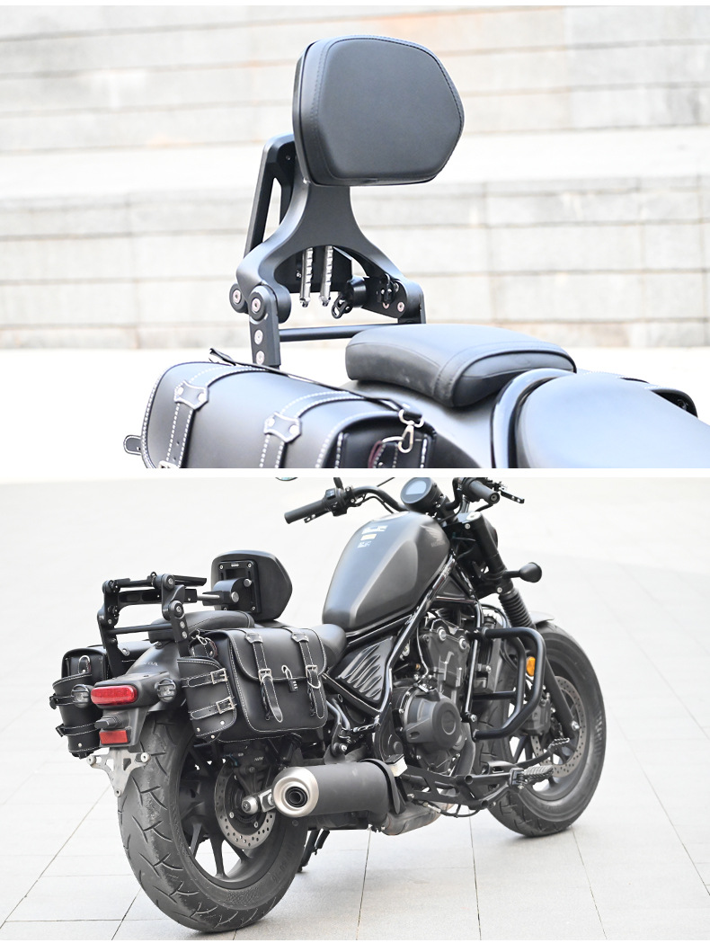 Suitable for CM300 folding backrest CM500 driver backrest passenger backrest telescopic folding chair modification