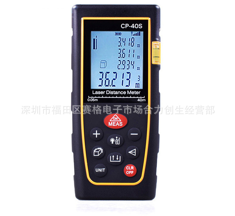 CP-100S便携式激光测距仪100米带水平气泡手持式激光测距仪电子尺