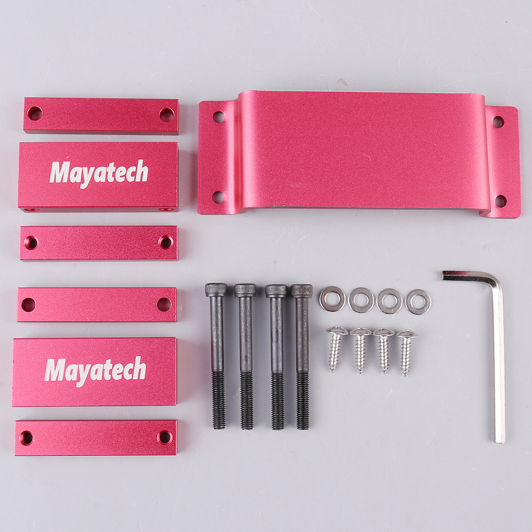 Banco de pruebas motor de gasolina motor MayatechCNC metanol avión modelo motor banco de pruebas FPV