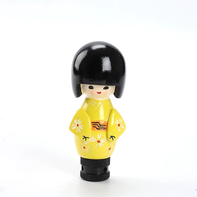 Cab and accessories: Universal Gear Head Gear Handle - 708-japanese-doll-yellow