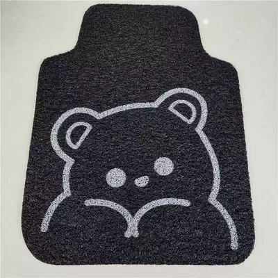 wear-resistant car foot pad — Universal Foot Pad - bear-before-1
