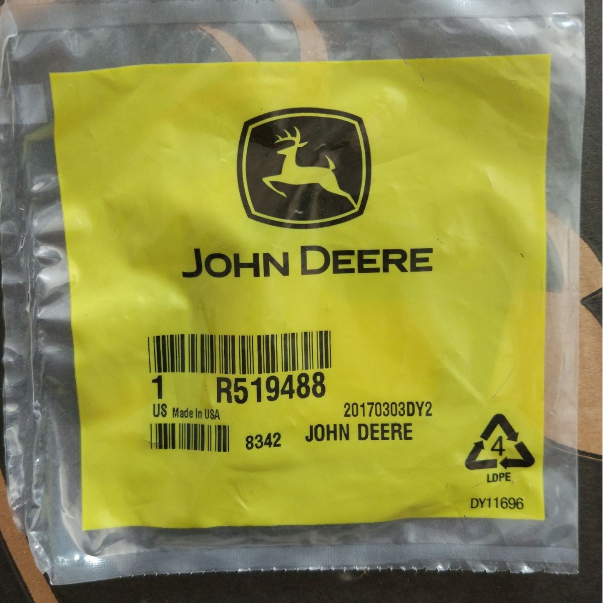 R519488 排气歧管垫 约翰迪尔发动机配件