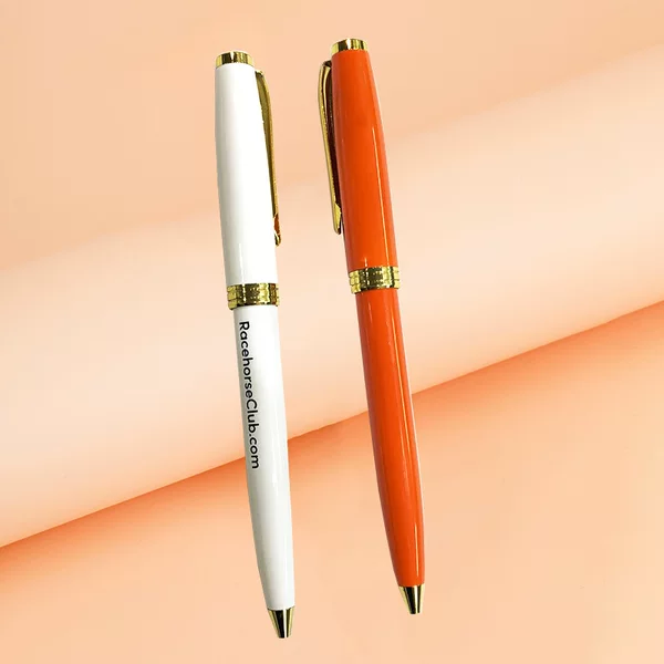 Simple advanced metal gel pen ballpoint pen stainless steel copper water pen signature pen high-end business gift lettering